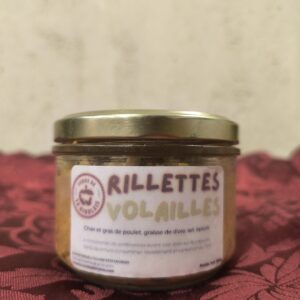 Rillettes de volailles à la graisse d’oie